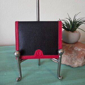 Trussardi leather bifold wallet ❤️🖤